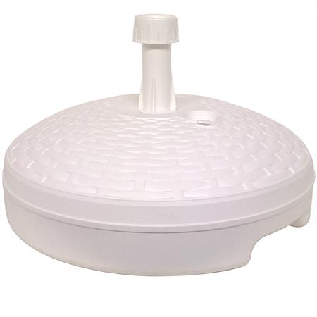 base per ombrellone in pvc effetto rattan antracite