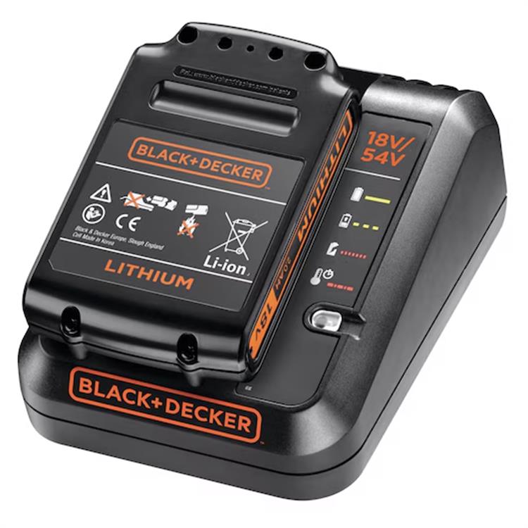 BATTERIA E CARICA BATTERIA BLACK DECKER 18V 2.0AH