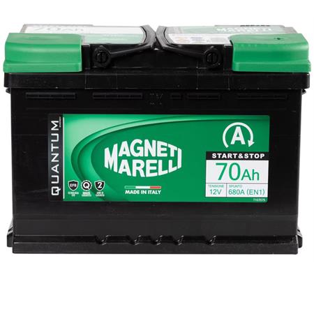 batteria magneti marelli quantum start stop 70 ah