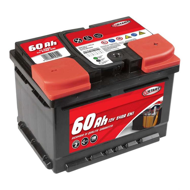 BATTERIA AUTO 60 Ah 12V 540A EN1 START