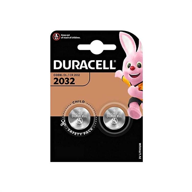 BATTERIE DURACELL 2032 - BATTERIE A BOTTONE - CONFEZIONE 2 PILE