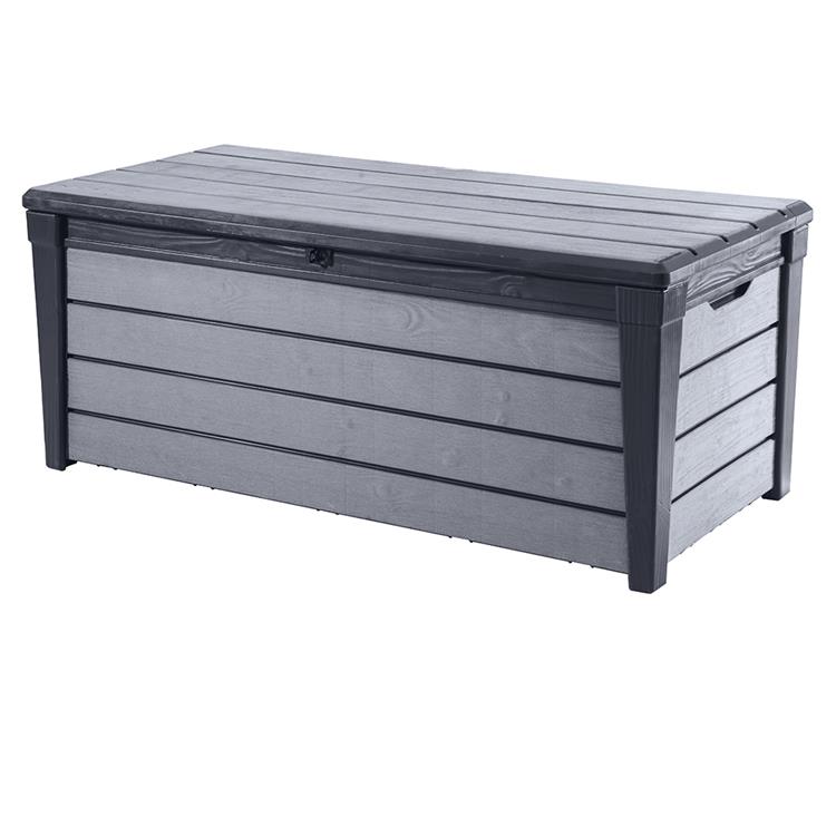 BAULE BAULE PORTA ATTREZZI DA GIARDINO KETER BRUSHWOOD GRAFITE