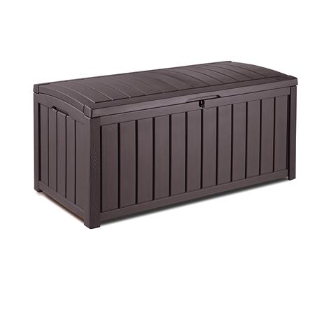 baule baule porta attrezzi da giardino keter glenwood marrone