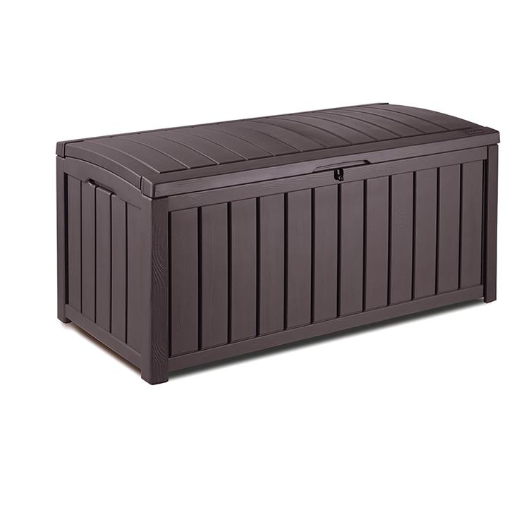 BAULE PORTA ATTREZZI DA GIARDINO KETER GLENWOOD MARRONE