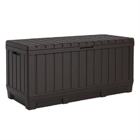 baule baule porta attrezzi da giardino keter kentwood marrone