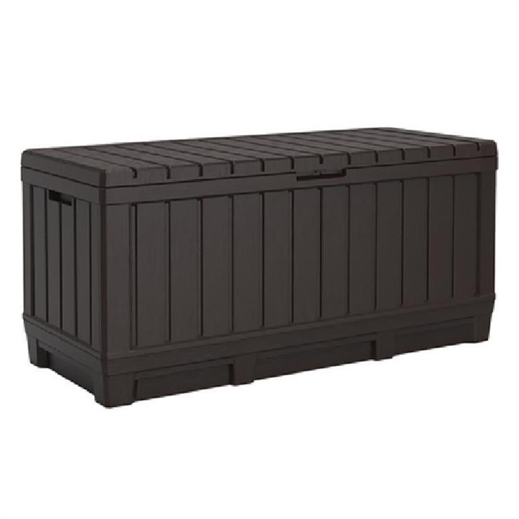 BAULE BAULE PORTA ATTREZZI DA GIARDINO KETER KENTWOOD MARRONE