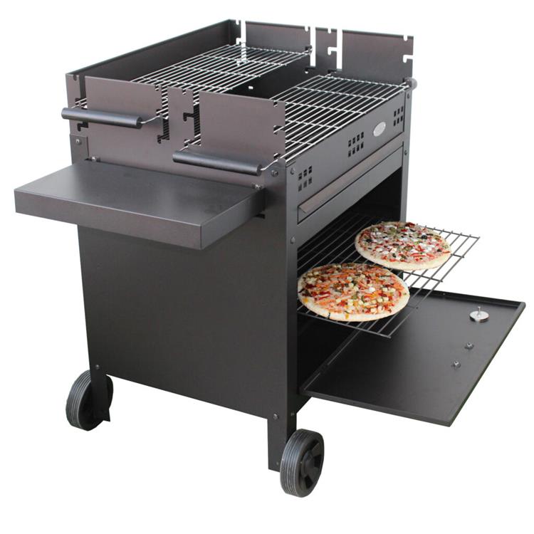 BARBECUE CON FORNO DA ESTERNO A LEGNA E A CARBONE - ETNA - GMR