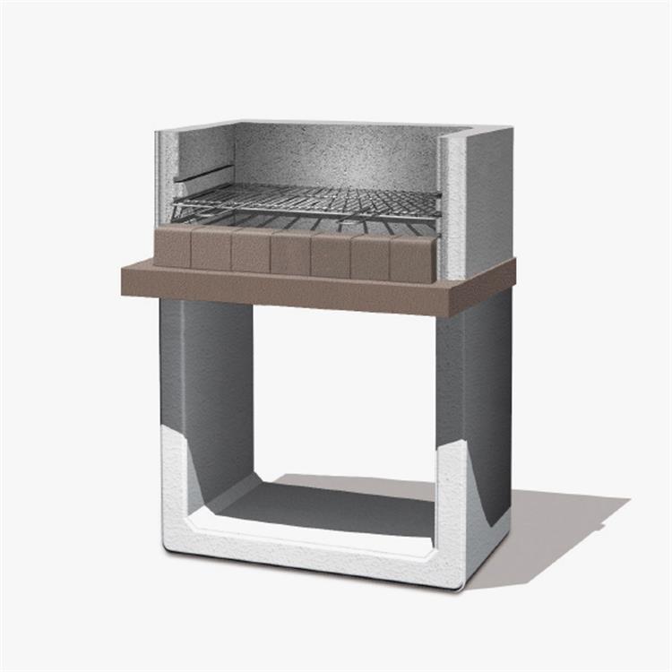 BARBECUE IN MURATURA SAROM PAXI 67X40 SENZA CAPPA