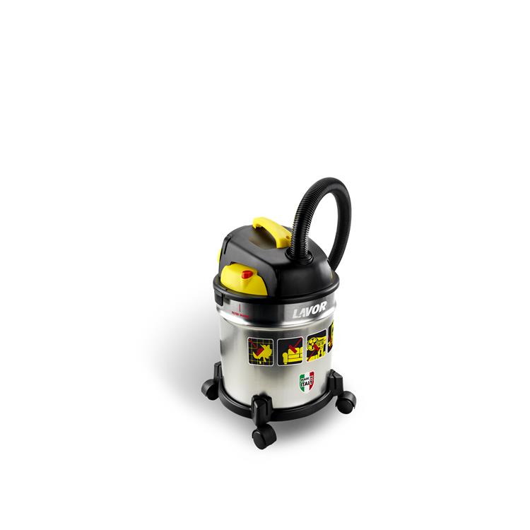 BIDONE ASPIRATUTTO 20 LT - ASPIRALIQUIDI E SOLIDI - LAVOR VAC 20 S