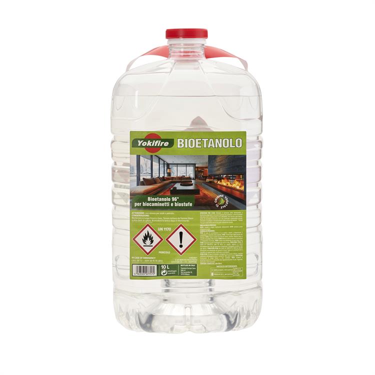 BIOETANOLO PER STUFE E CAMINI TOYOTOMI YOKIFIRE 10 LITRI