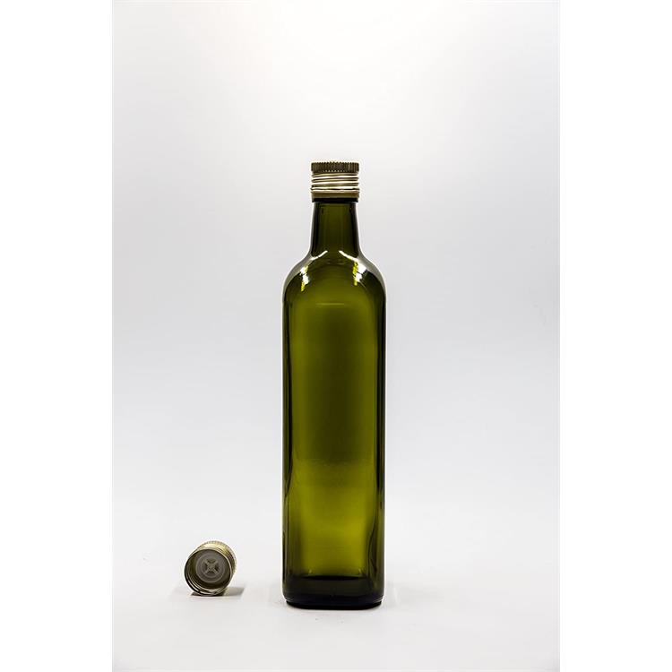 BOTTIGLIA VETRO PER OLIO MARASCA 750 ML CON TAPPO A VITE