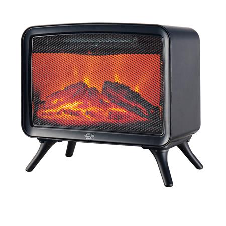 caminetto elettrico riscaldante da terra dcg 1600w