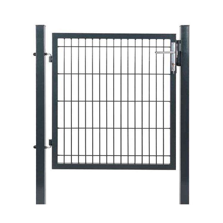 CANCELLO PER RECINZIONE 1X1MT ELETTROSALDATO GRIGIO - PALI QUADRATI