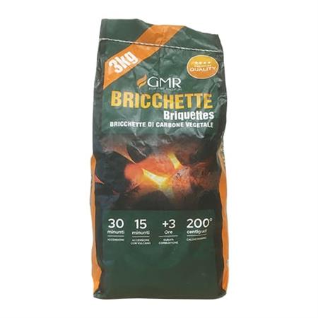 carbone per barbecue in ovuli bricchette gmr 3kg