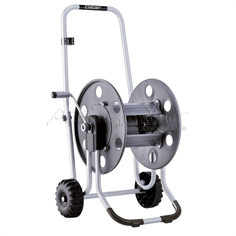 CARRELLO AVVOLGITUBO IRRIGAZIONE GIARDINO MODELLO METAL 60