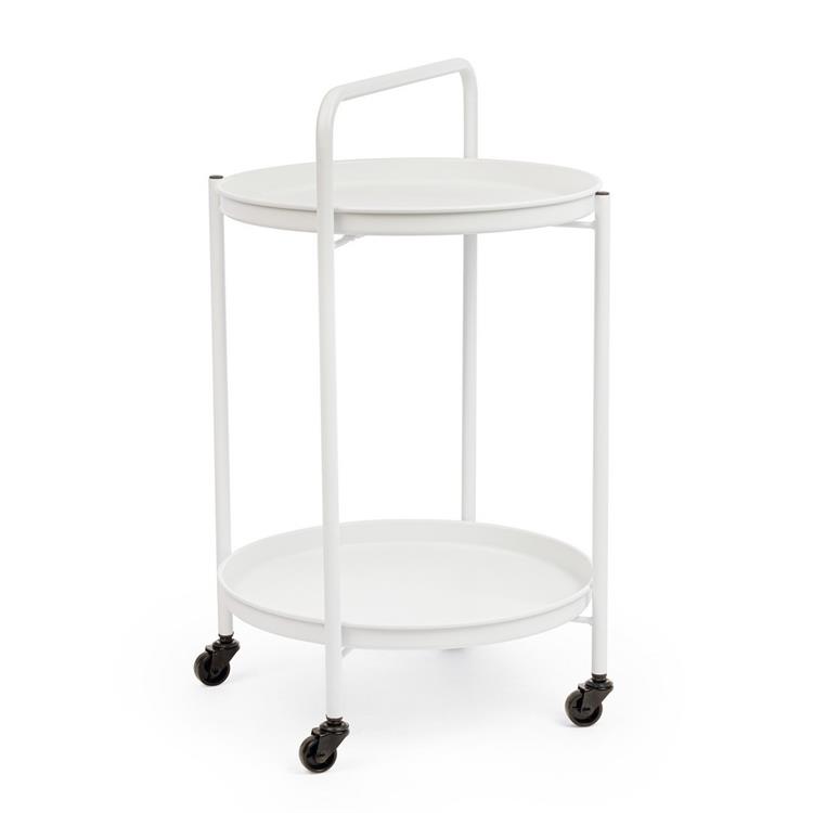 CARRELLO PORTAVIVANDE DA ESTERNO BIZZOTTO 44CM BIANCO