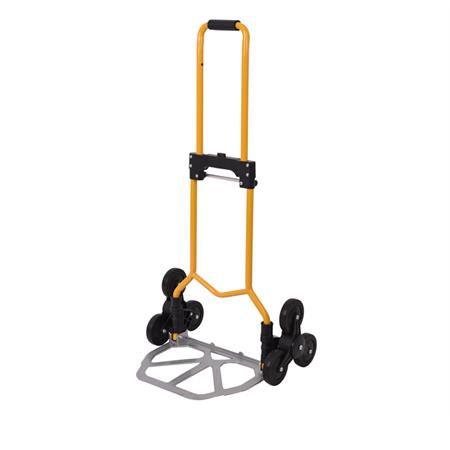 carrello sali scale pieghevole in acciaio portata 70 kg