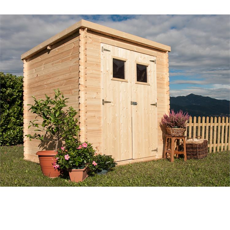 CASETTA DA GIARDINO IN LEGNO BIRBA 200X200CM