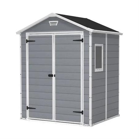 casetta giardino keter manor 6x5dd grigio