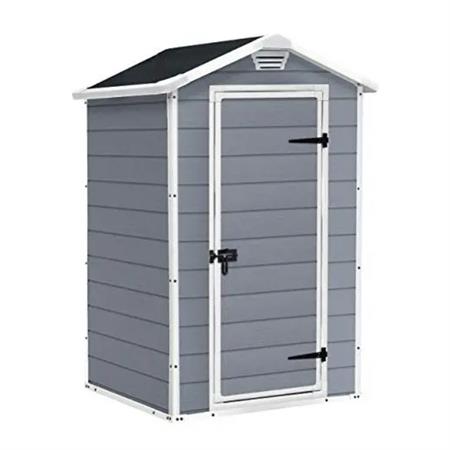 casetta giardinoketer manor 4x3 grigia