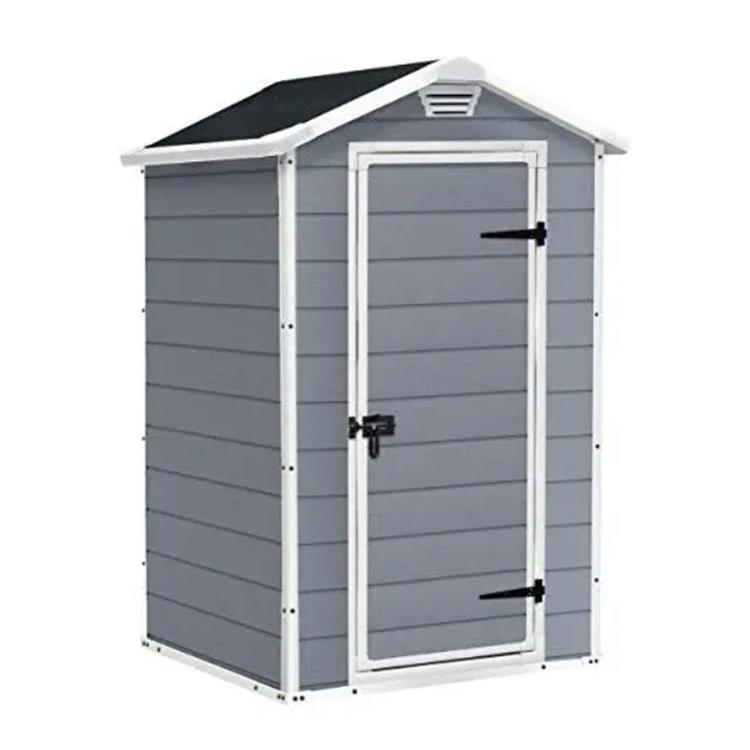 CASETTA DA GIARDINO KETER MANOR 4X3 GRIGIA 128x94x196h