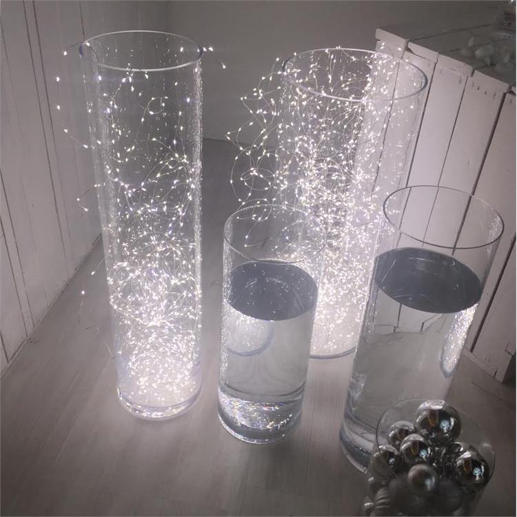 CATENA LUMINOSA 20M 400 MICRO-LED - LUCE FREDDA - CON BOBINA