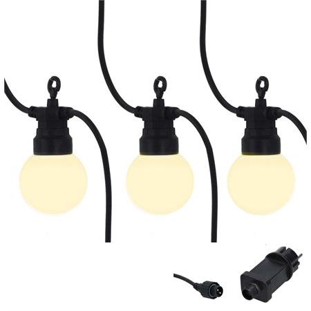 catenaria luci da esterno con 10 lampade led 5