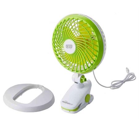 ventilatore a clip cfg minifan usb 3w