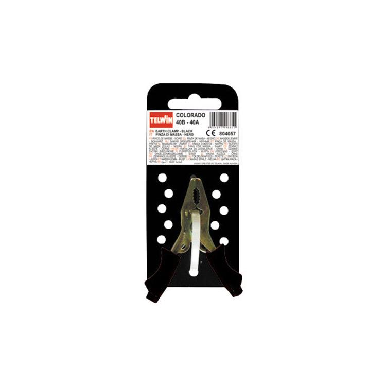 PINZA DI MASSA CAVO AUTO TELWIN 40A