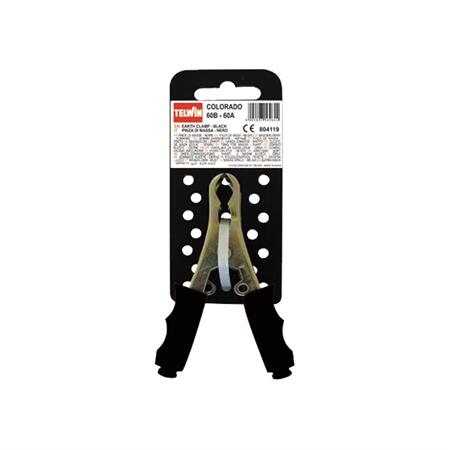 pinza di massa cavo auto telwin 60a nera