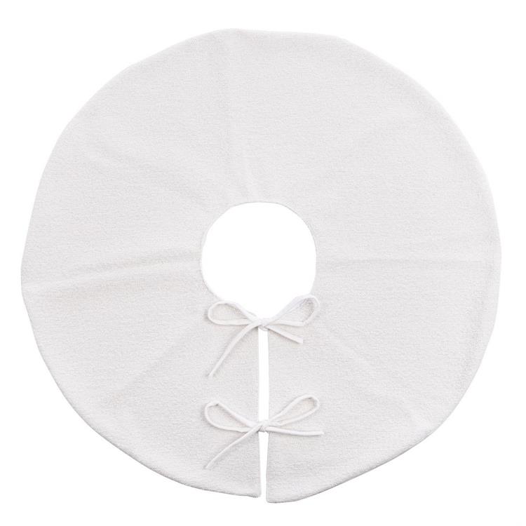 COPRI BASE PER ALBERO DI NATALE 90 CM BIZZOTTO TEDDY BIANCO