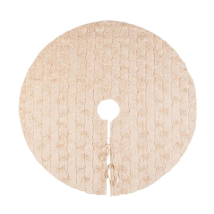 COPRI BASE PER ALBERO DI NATALE 90 CM BIZZOTTO WOLLY BEIGE