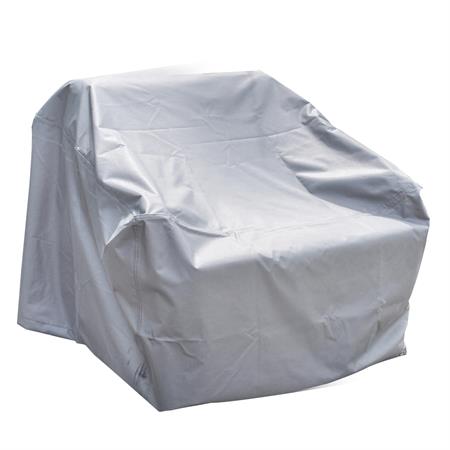 copripoltrona 1 posto con braccioli da giardino in poliestere