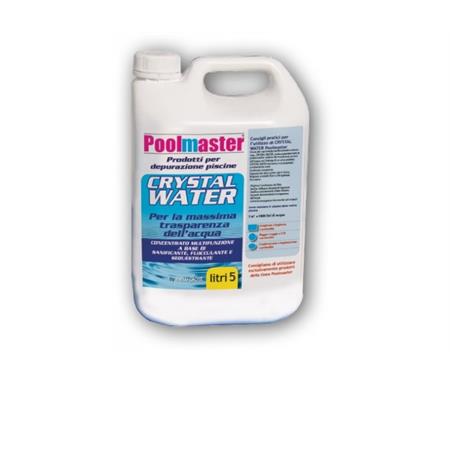 crystal water liquido multifunzione acqua piscina 5 litri