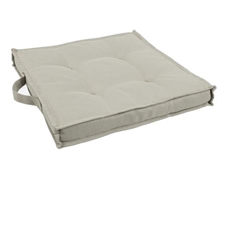 cuscino per sedia da giardino idrorepellente quadrato beige