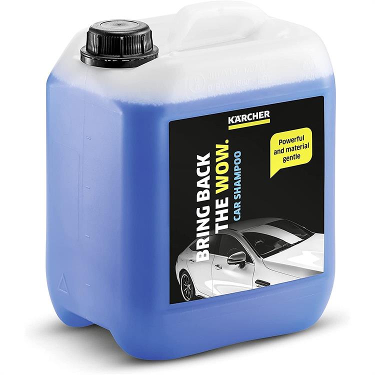 DETERGENTE 5 KARCHER 5 LITRI LAVAGGIO AUTO MOTO CON IDROPULITRICE