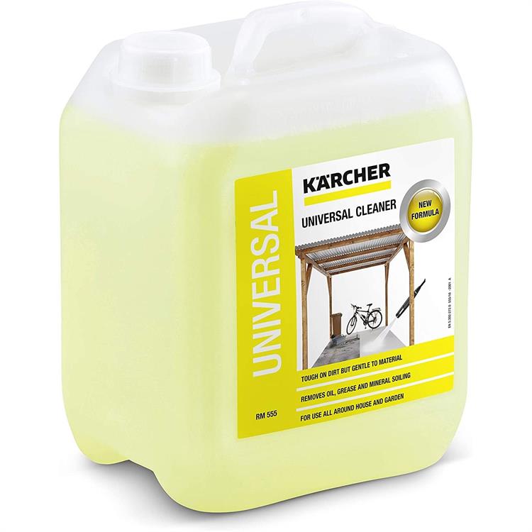 DETERGENTE SHAMPOO UNIVERSALE PER IDROPULITRICI KARCHER 5 LITRI