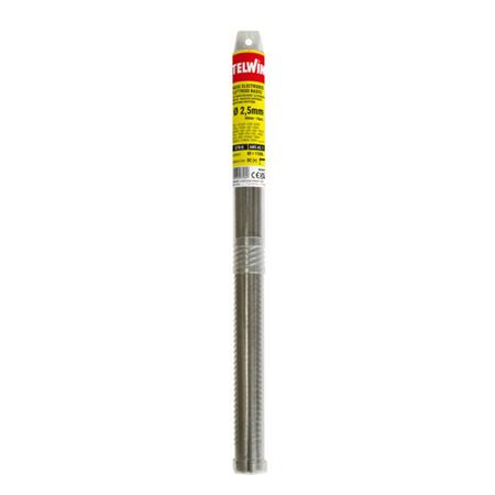 elettrodi basici telwin per saldatura acciaio diametro 2 5 mm confezione 10 pezzi