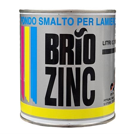 fondo ancorante per lamiera zincata italian color briozinc bianco 750ml