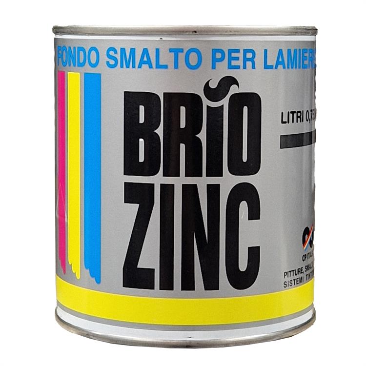 FONDO ANCORANTE PER LAMIERA ZINCATA ITALIAN COLOR BRIOZINC GRIGIO 750ML