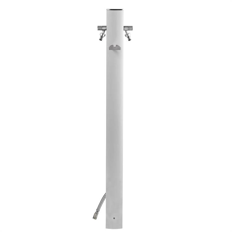FONTANA A COLONNA DA GIARDINO OVALE AQUAPOINT TOTEM BIANCA