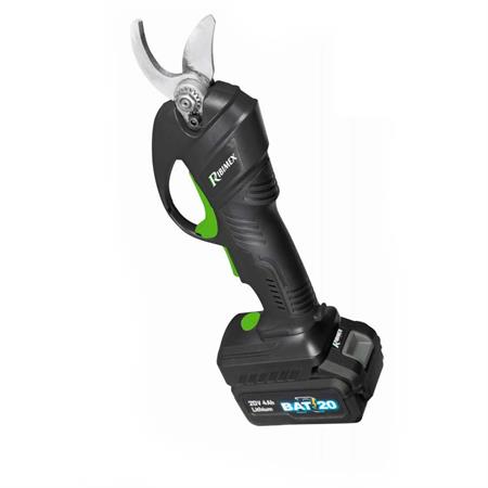 forbice da potatura a batteria professionale ribimex 20v 2ah