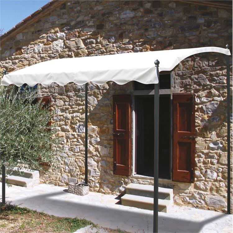 GAZEBO PERGOLA 3x2 M. IN METALLO - CON TELO - VERDELOOK
