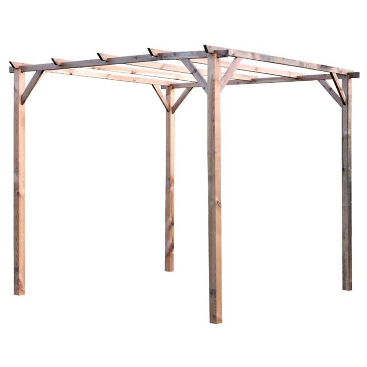 PERGOLA IN LEGNO 3X3 VERDELOOK