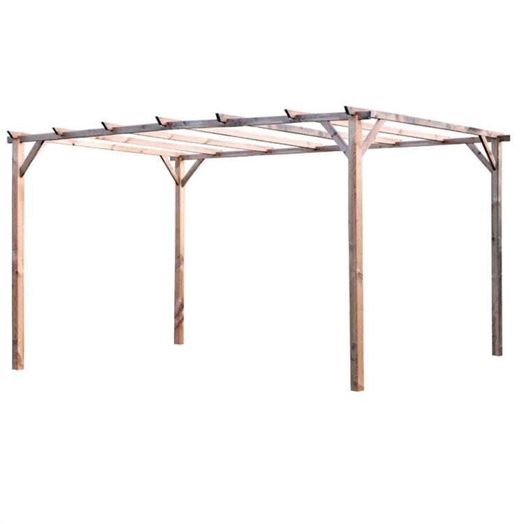 PERGOLA IN LEGNO 3X4 VERDELOOK