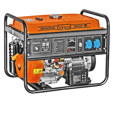 generatore di corrente a benzina 4 tempi 2 8 kw vinco 60131
