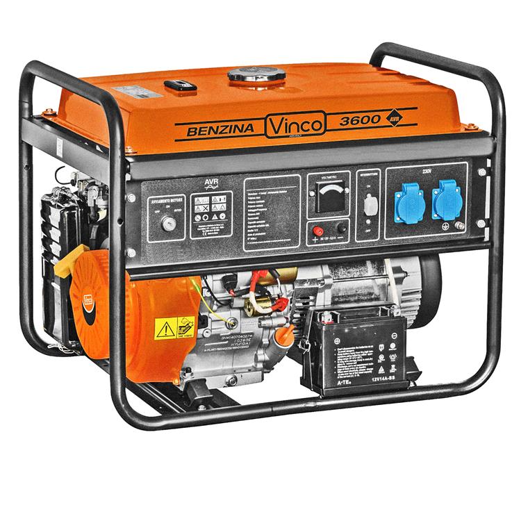 GENERATORE DI CORRENTE A BENZINA 4 TEMPI 2,8KW 60131