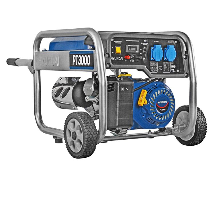 GENERATORE DI CORRENTE A BENZINA 4 TEMPI 7,5HP 3,0KW HY4000