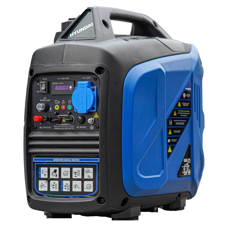 GENERATORE DI CORRENTE SILENZIATO INVERTER HYUNDAI 2KW 65162
