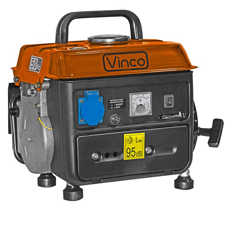 GENERATORE PORTATILE SEMISILENZIATO VINCO AG-HA-950 0,7 KW